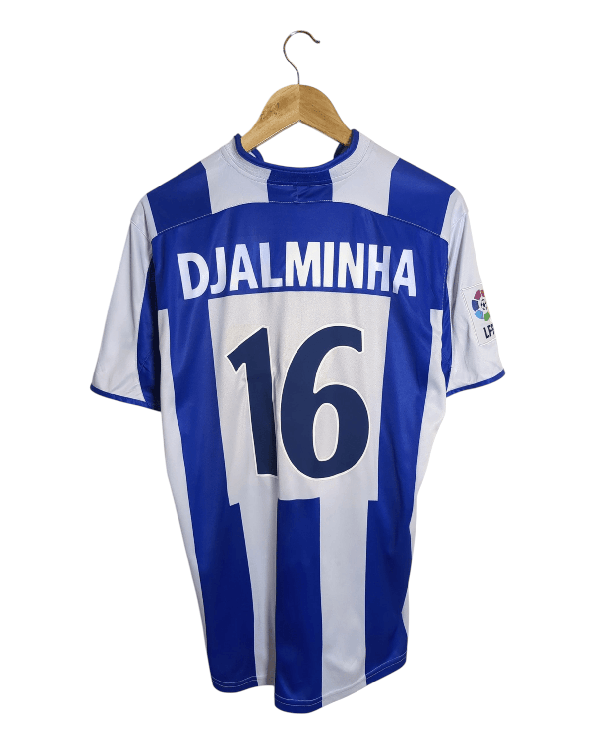 2003-04 Deportivo de La Coruna Joma Home Shirt #16 Djalminha - (M)