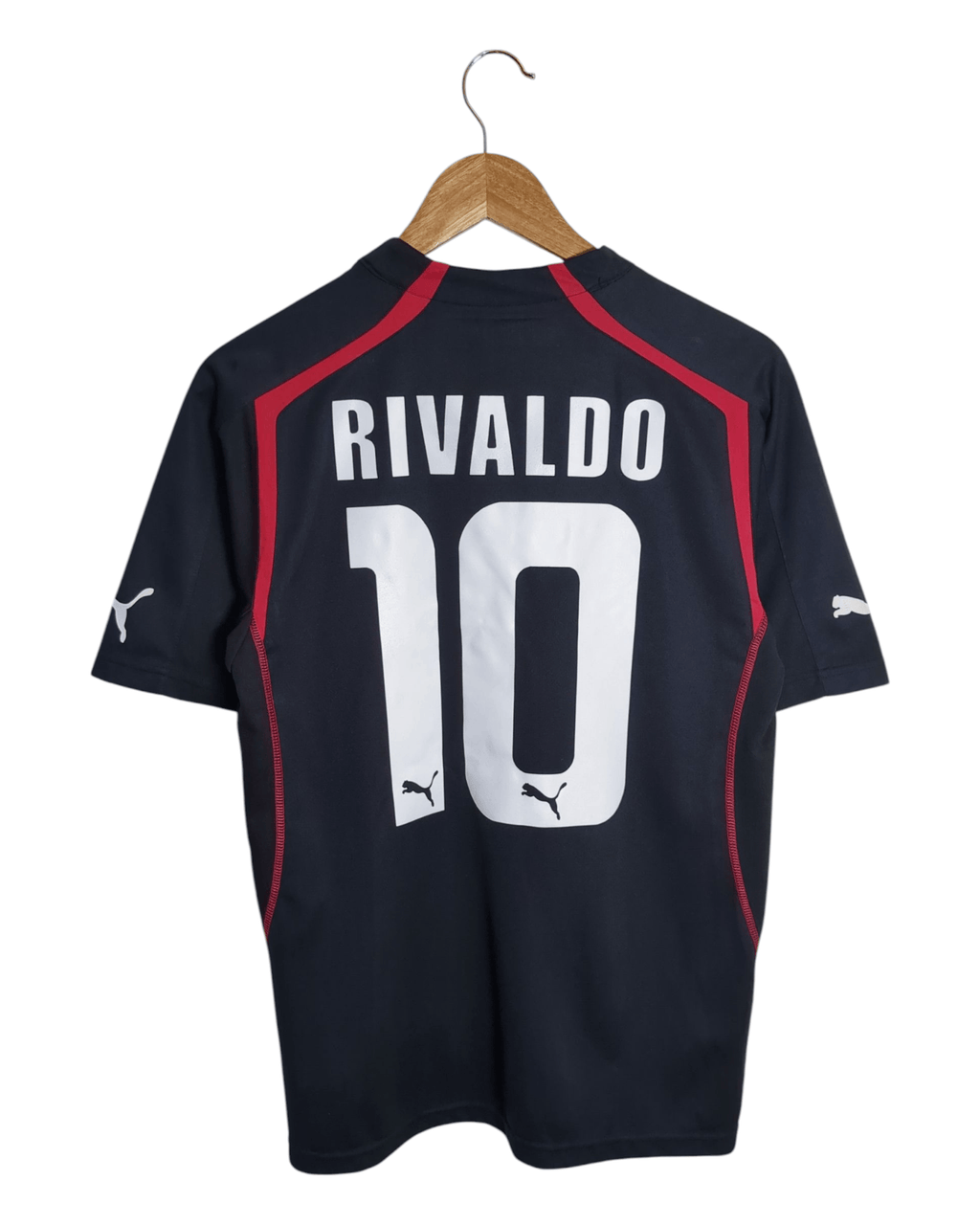 2005-06 Olympiakos Puma Away Shirt #10 Rivaldo - (M)