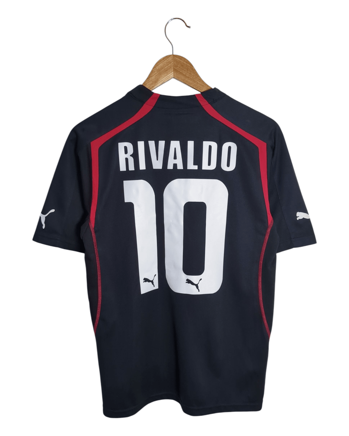 2005-06 Olympiakos Puma Away Shirt #10 Rivaldo - (M)