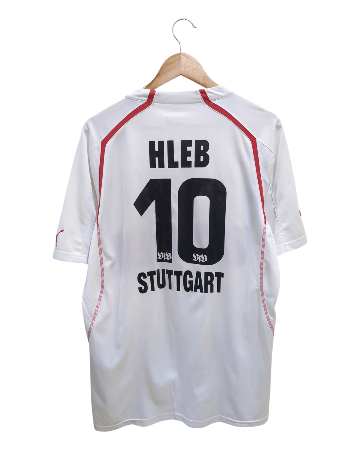 2004-05 Stuttgart Puma Home Shirt #10 Hleb - (L)