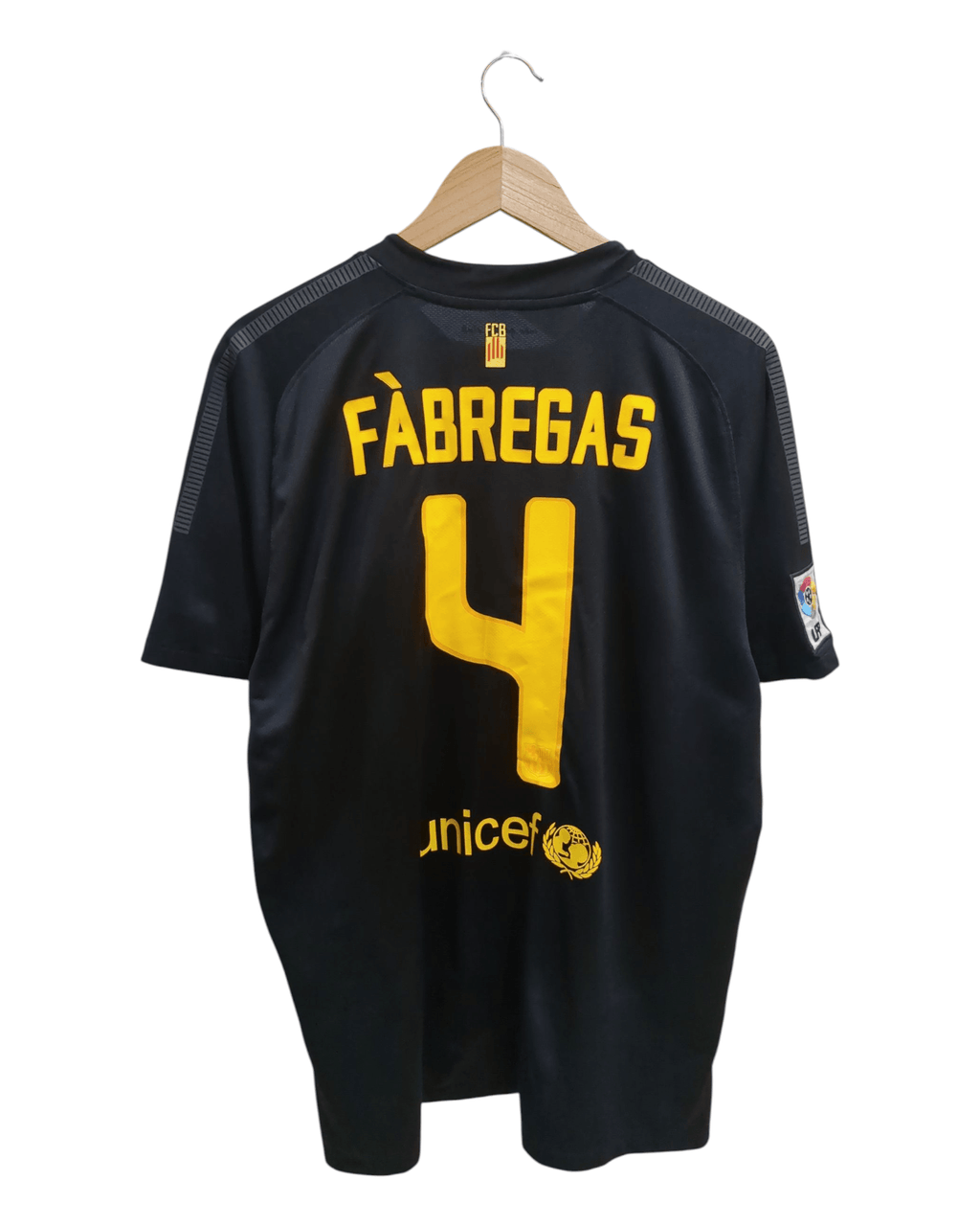 2011-12 Barcelona Nike Away Shirt #4 Fabregas - (L)