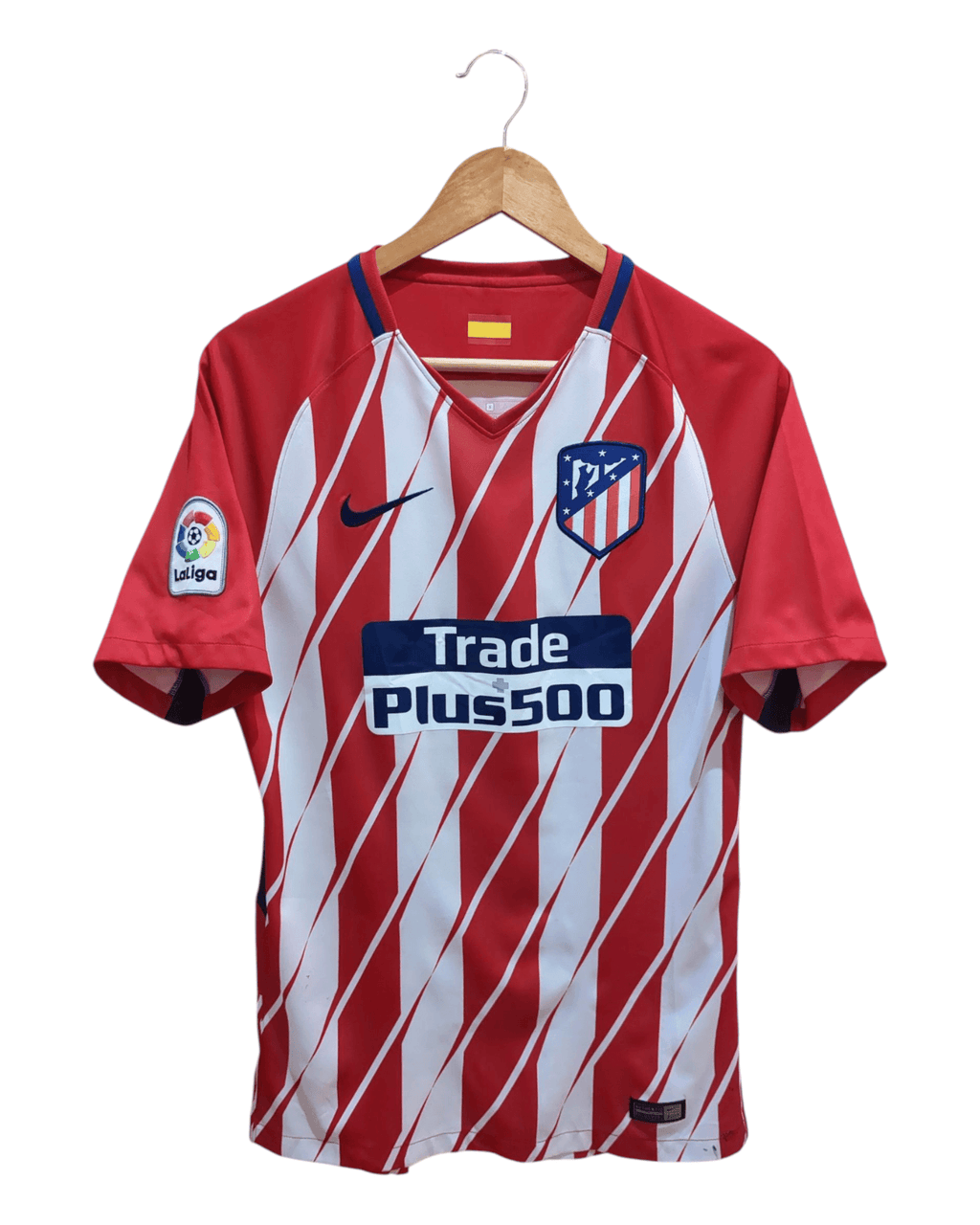 2018-19 Atletico Madrid Nike Home Shirt #7 Griezmann - (S)
