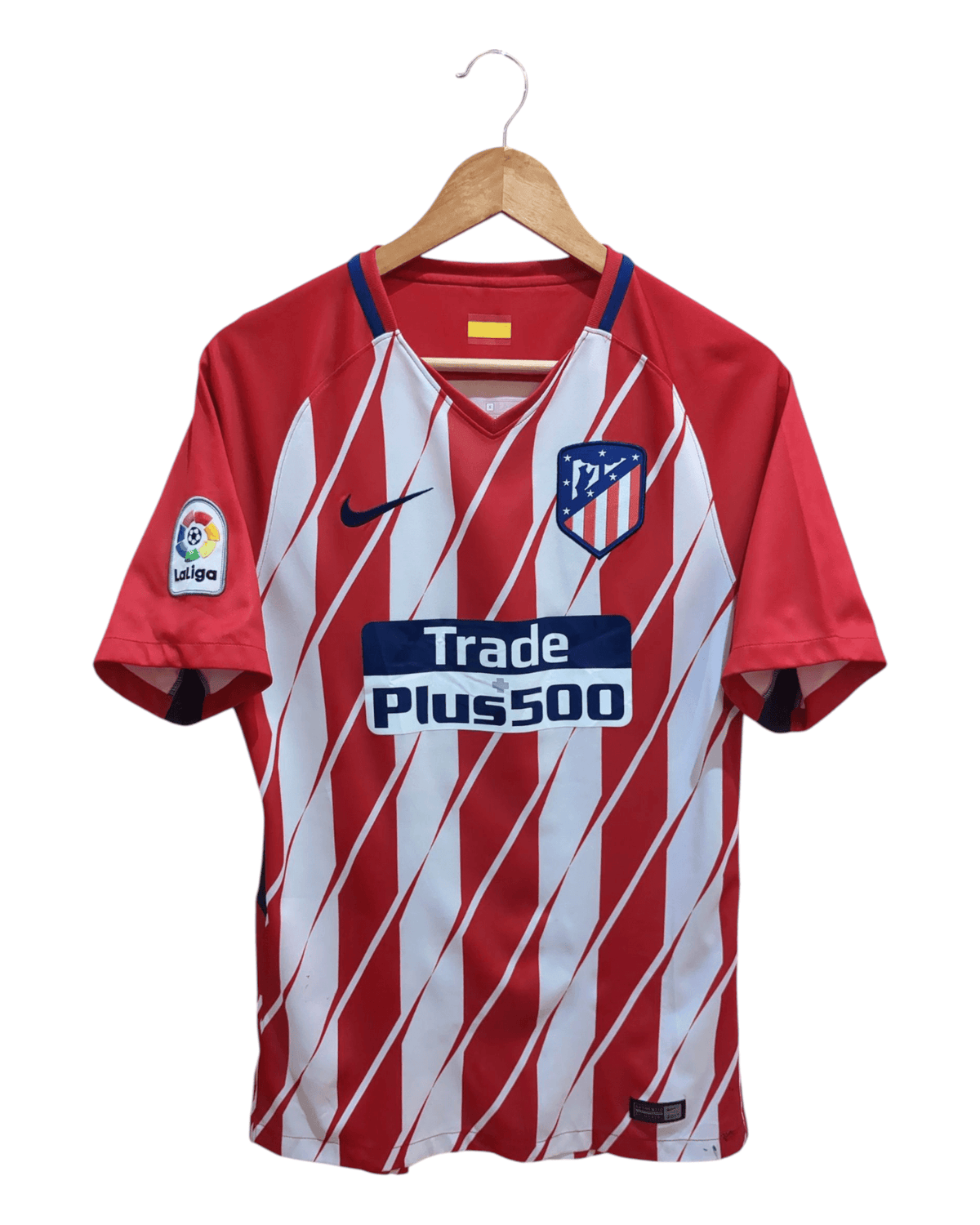 2018-19 Atletico Madrid Nike Home Shirt #7 Griezmann - (S)