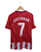 2018-19 Atletico Madrid Nike Home Shirt #7 Griezmann - (S)