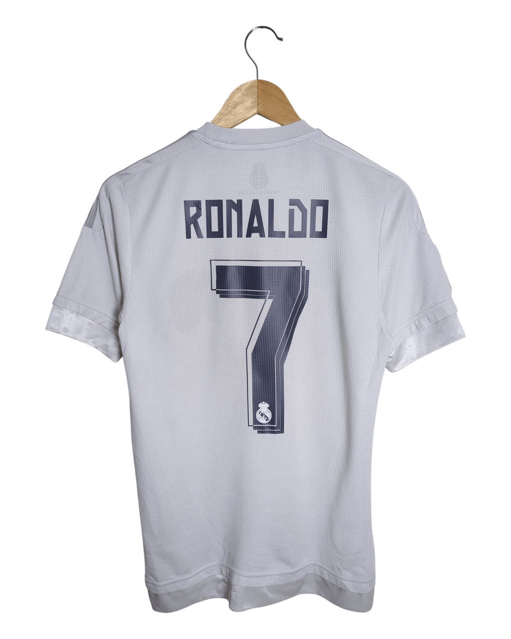 2015-16 Real Madrid Adidas Home Shirt #7 Ronaldo - (S)