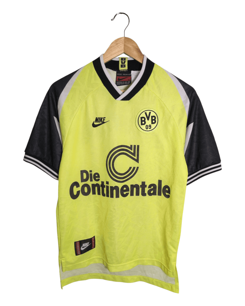 1995-96 Borussia Dortmund Nike Home Shirt #6 Sammer - (S)