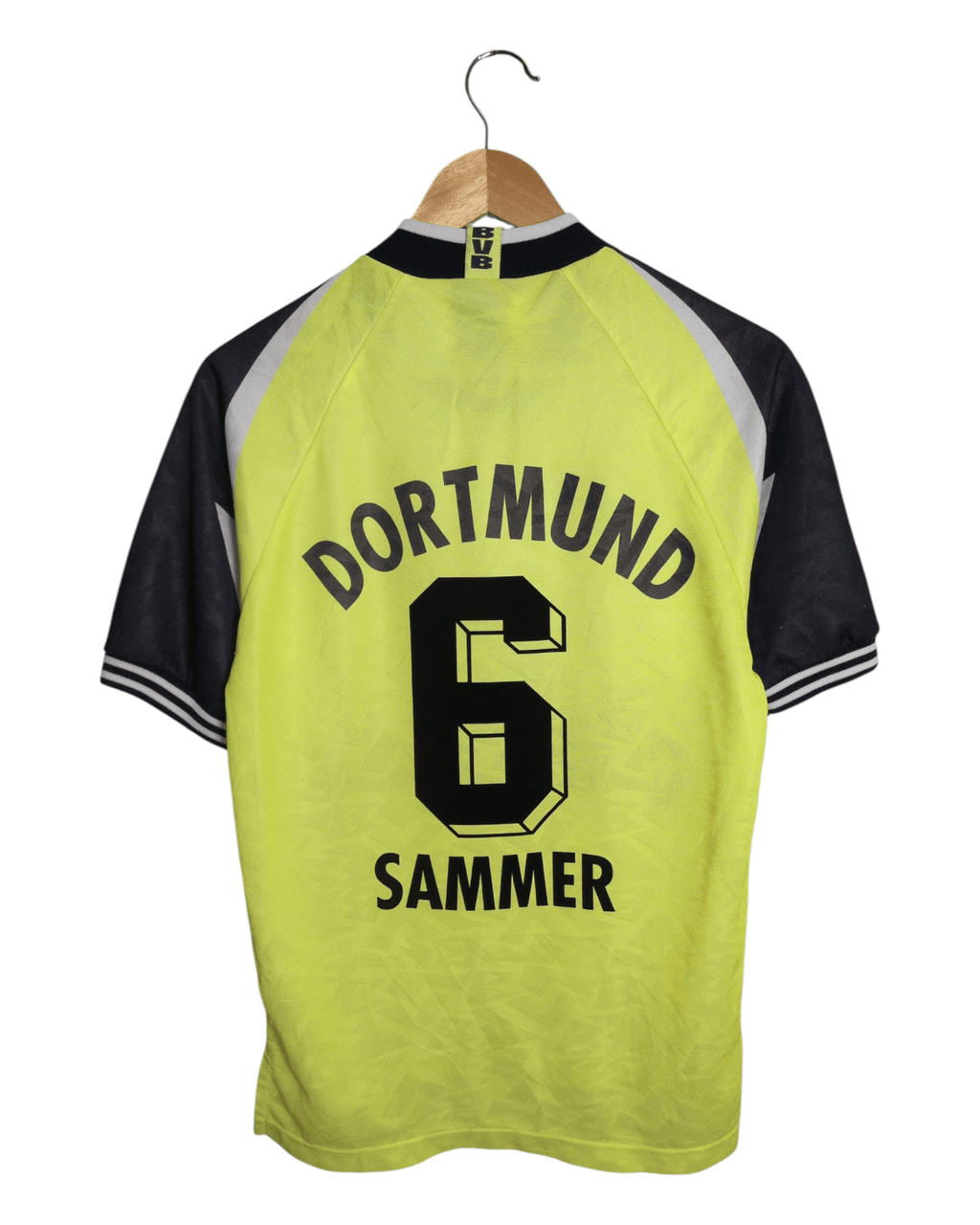 1995-96 Borussia Dortmund Nike Home Shirt #6 Sammer - (S)