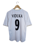 2000-02 Leeds United Nike Home Shirt #9 Viduka - (M)