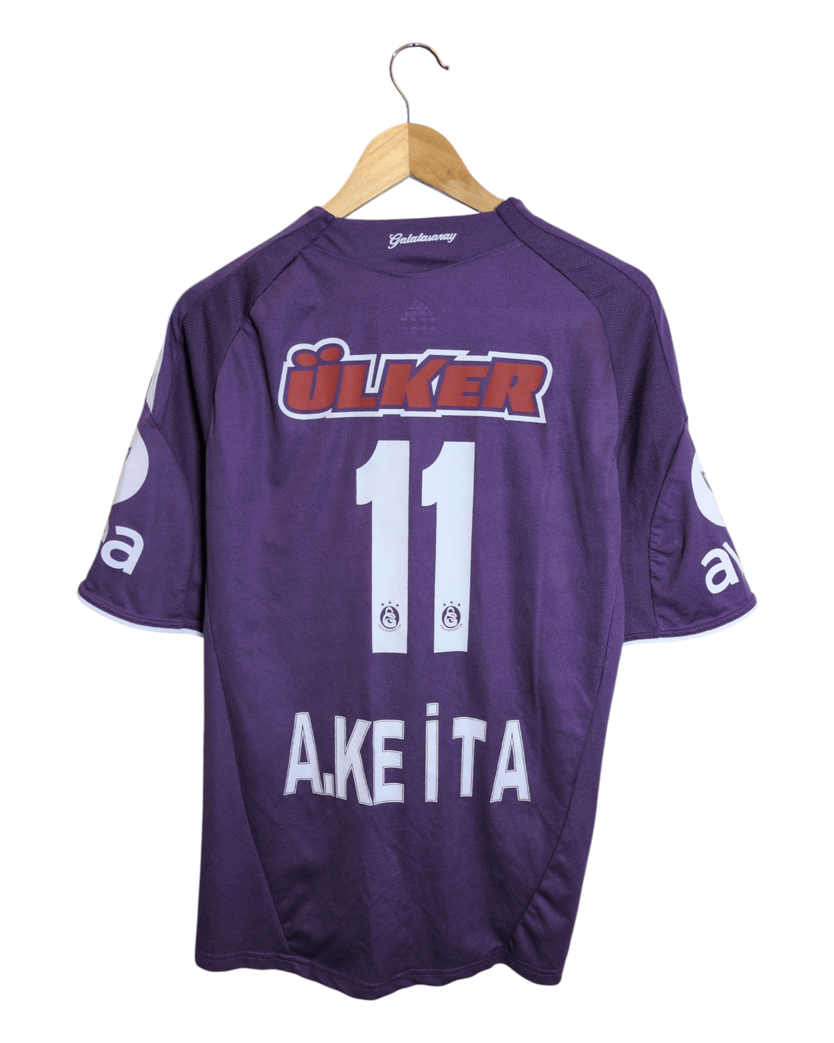 2009-10 Galatasaray Adidas Third Shirt #11 A.Keita - (M)