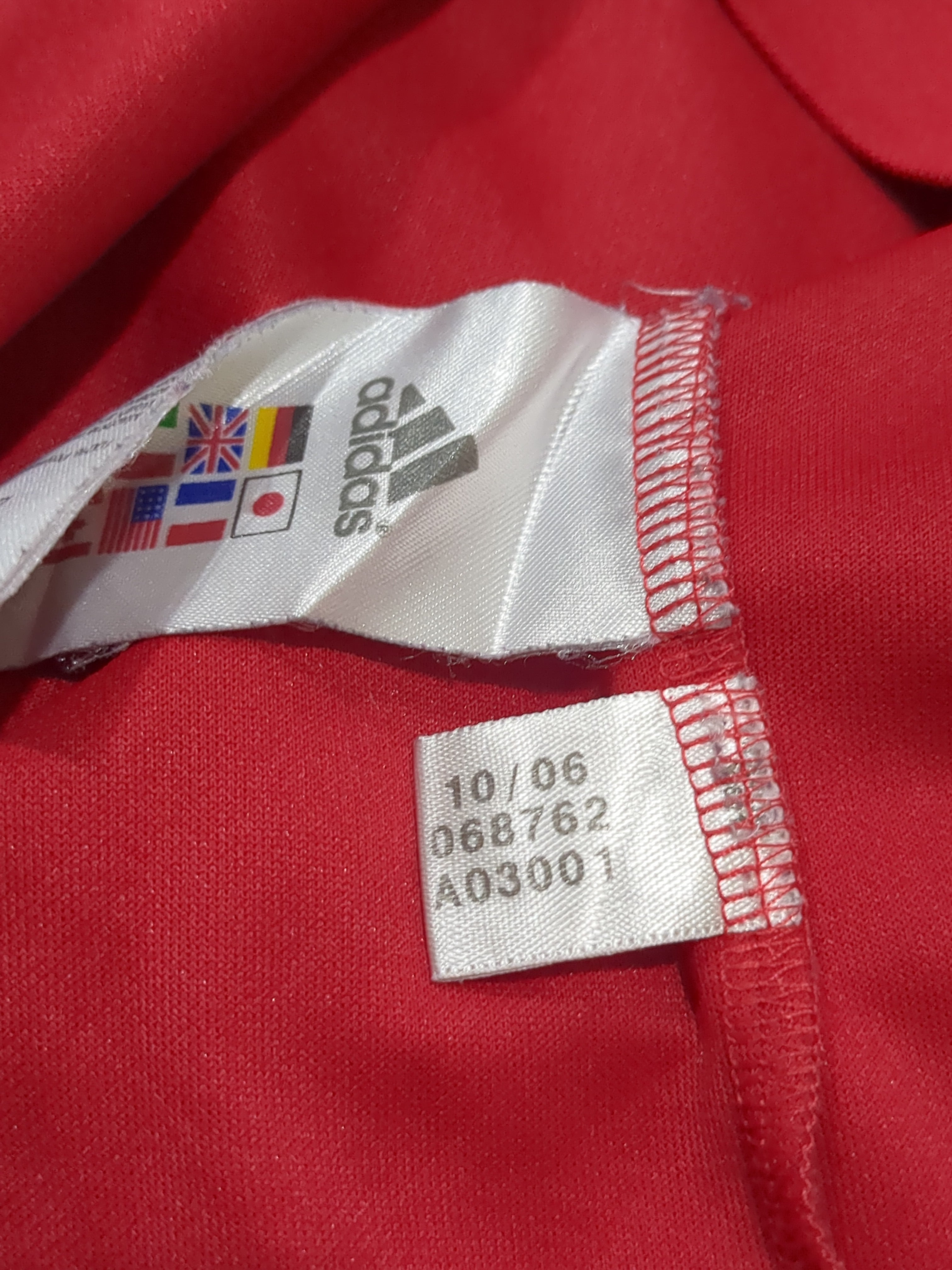 2005-06 Adidas Germany Training Shirt - (L)
