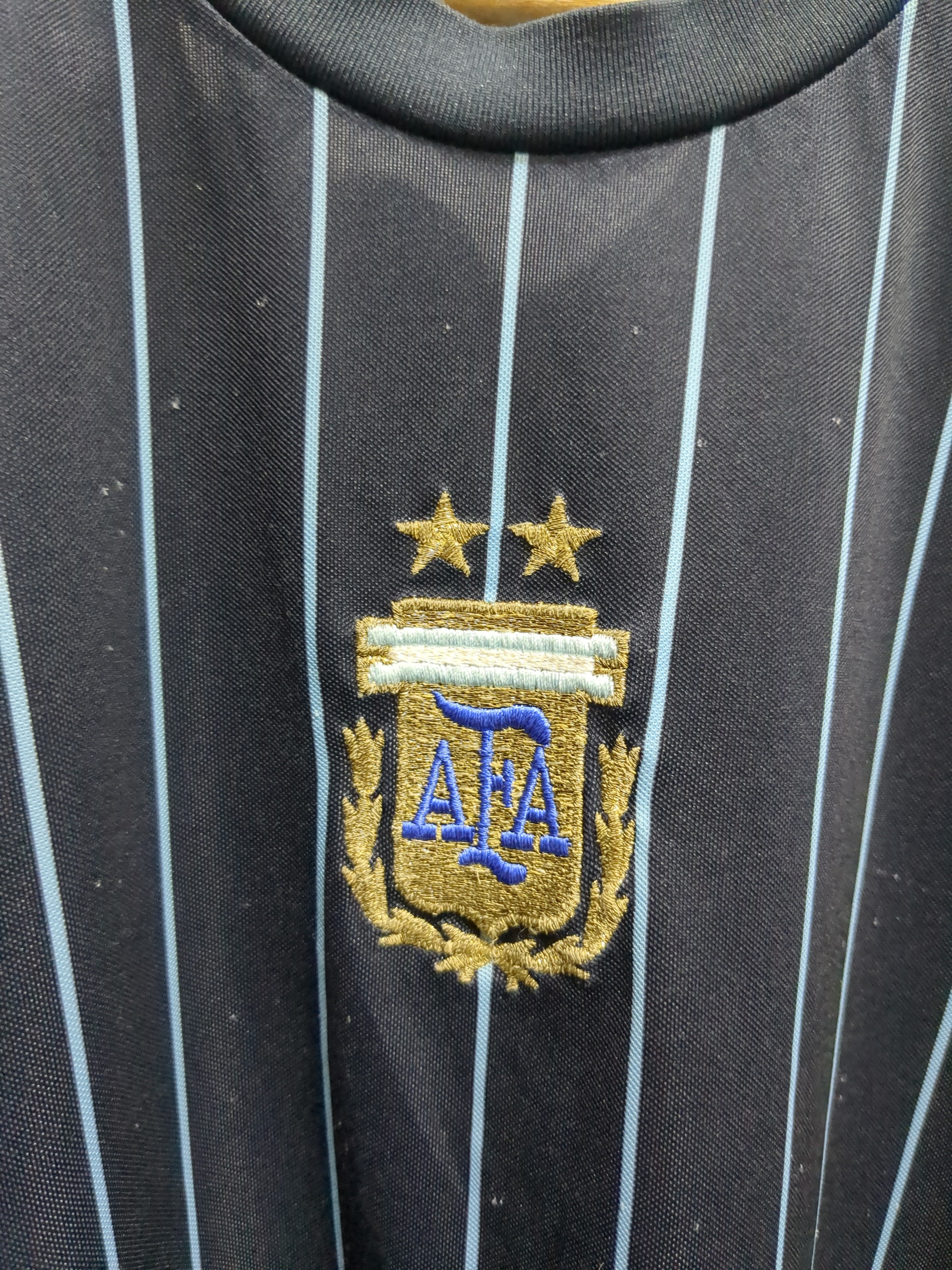 2006-07 Adidas Argentina Pre-Match Shirt - (M)