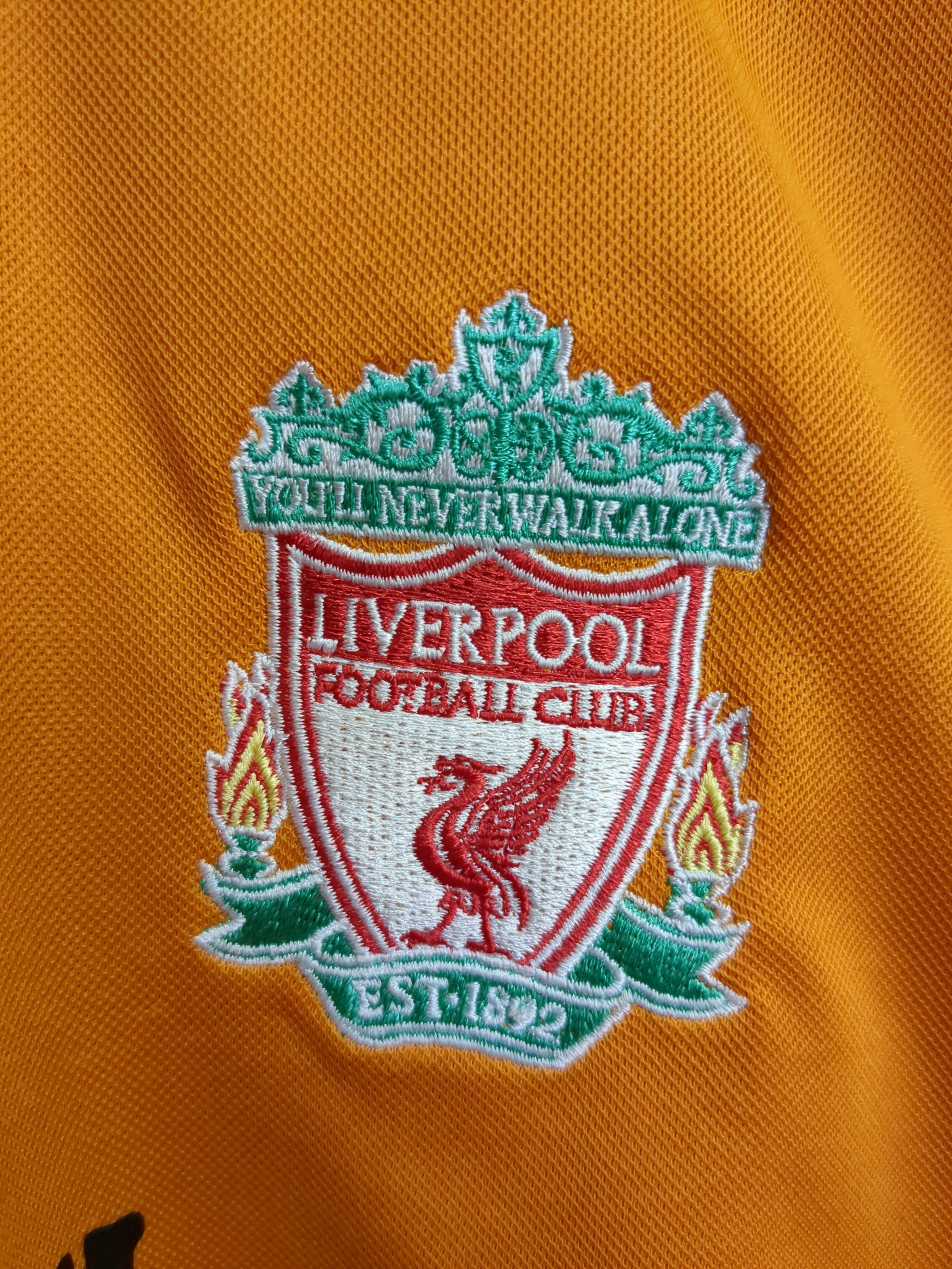2006-07 Adidas Liverpool Goalkeeper L/S Shirt - (S)
