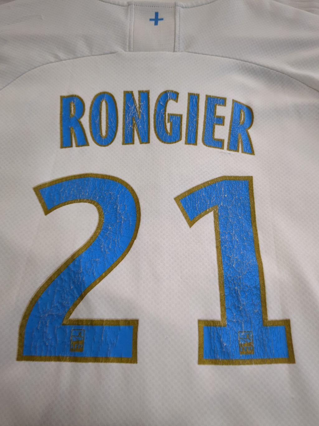 2019-20 Puma Olympique Marseille Home Shirt #21 Rongier - (S)