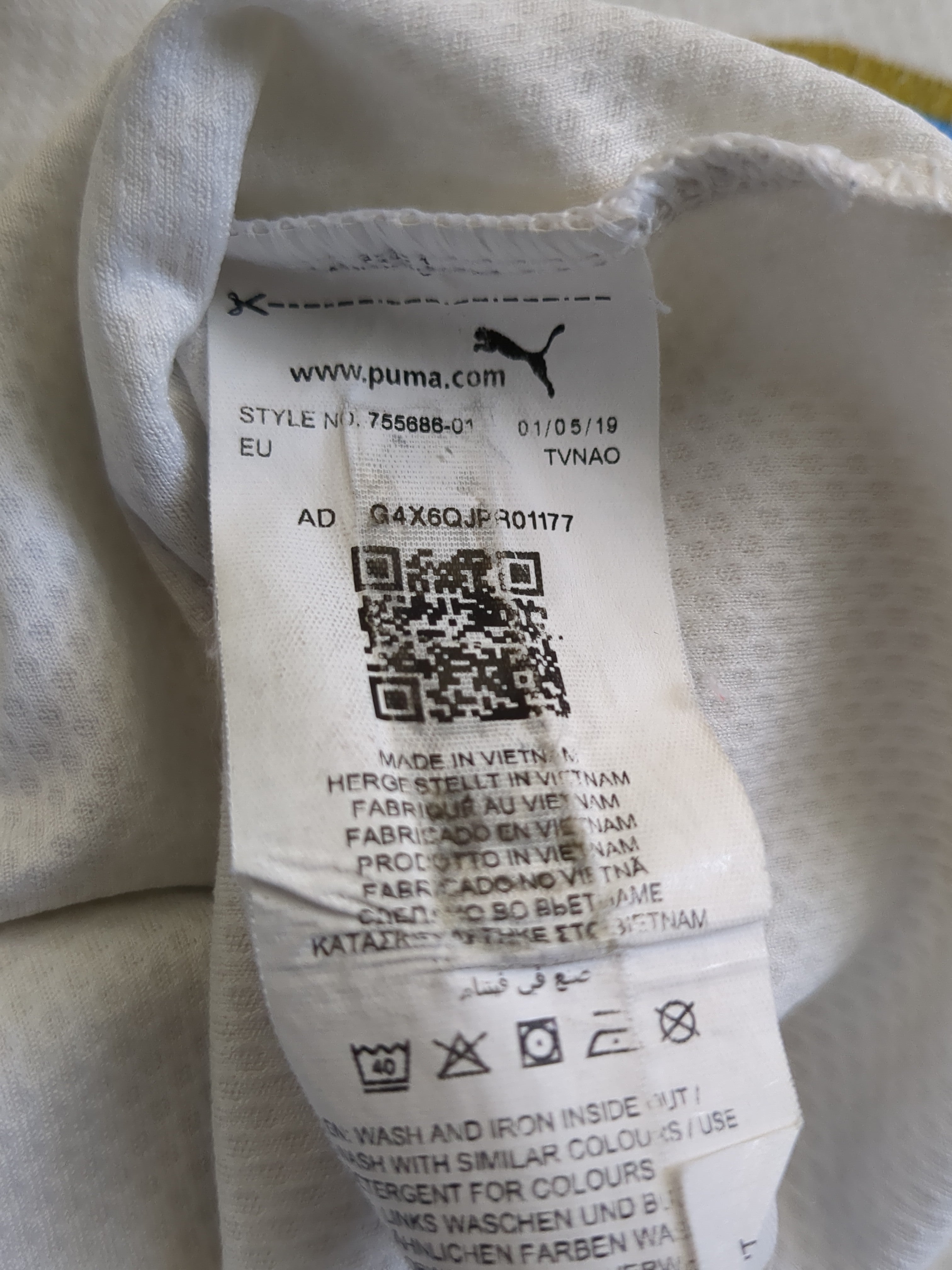 2019-20 Puma Olympique Marseille Home Shirt #21 Rongier - (S)