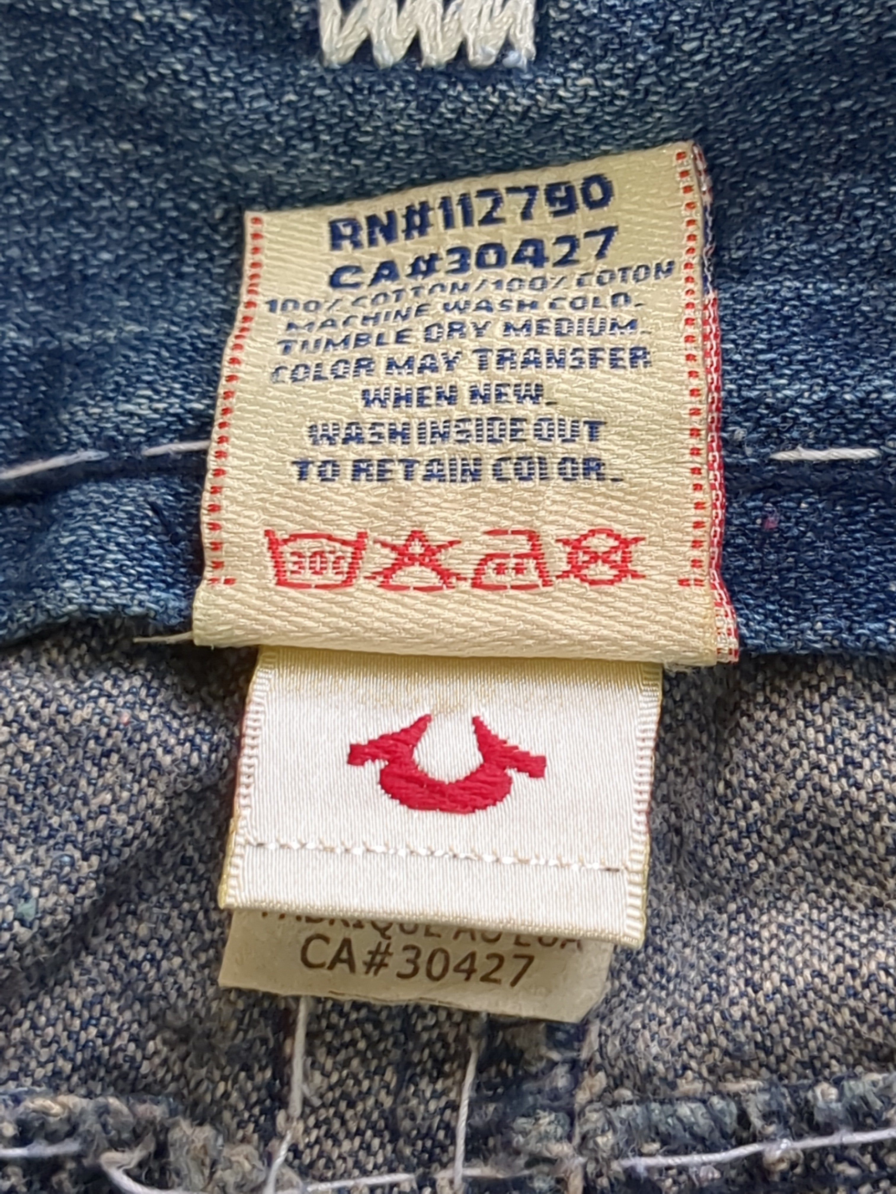True Religion 00s Billy Bootcut Medium Wash Super T Jeans - (W32 x L40)