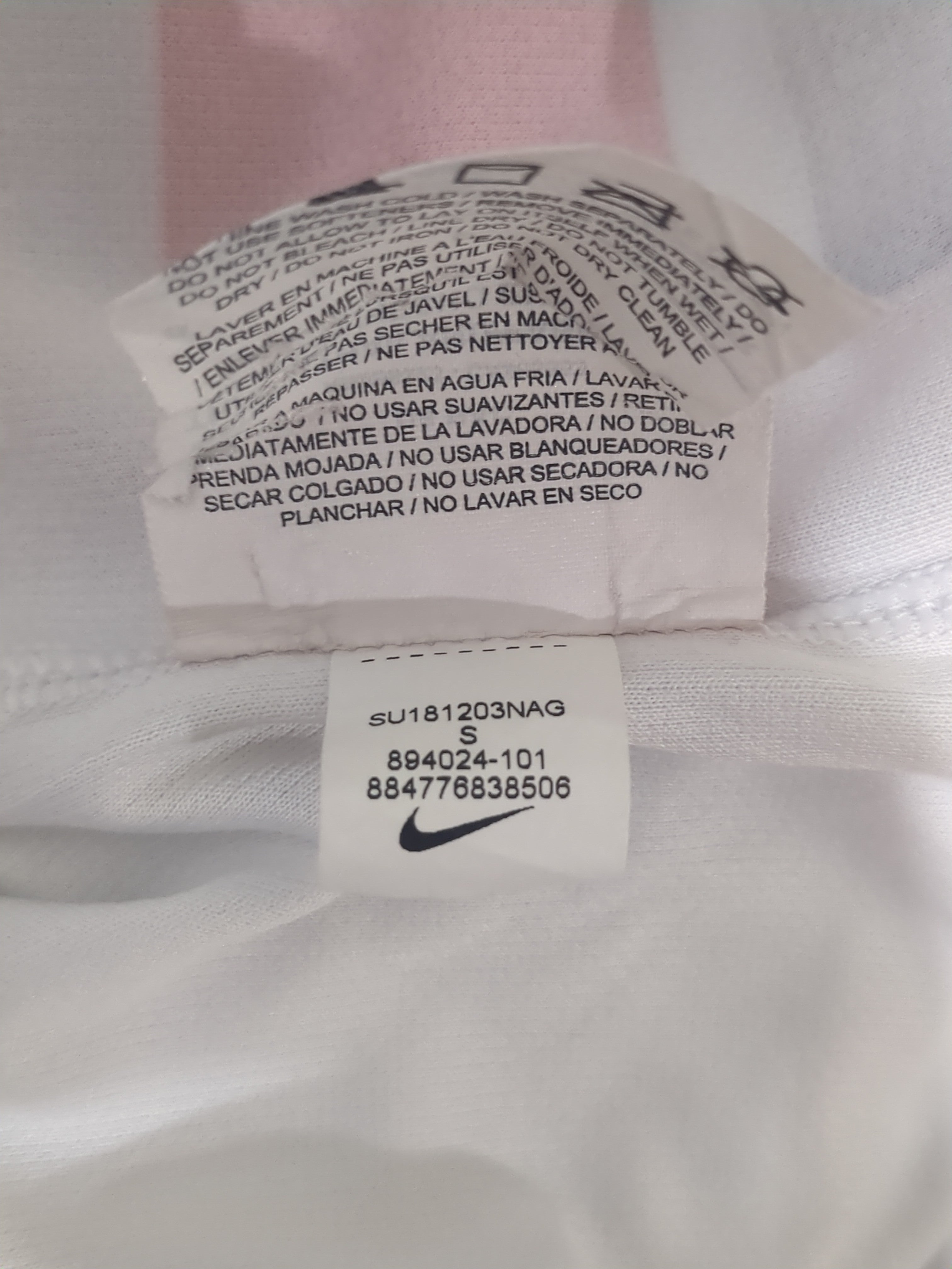 2018-20 USA Nike Home Shirt - (S.Boys) – The Cold Hills - Vintage