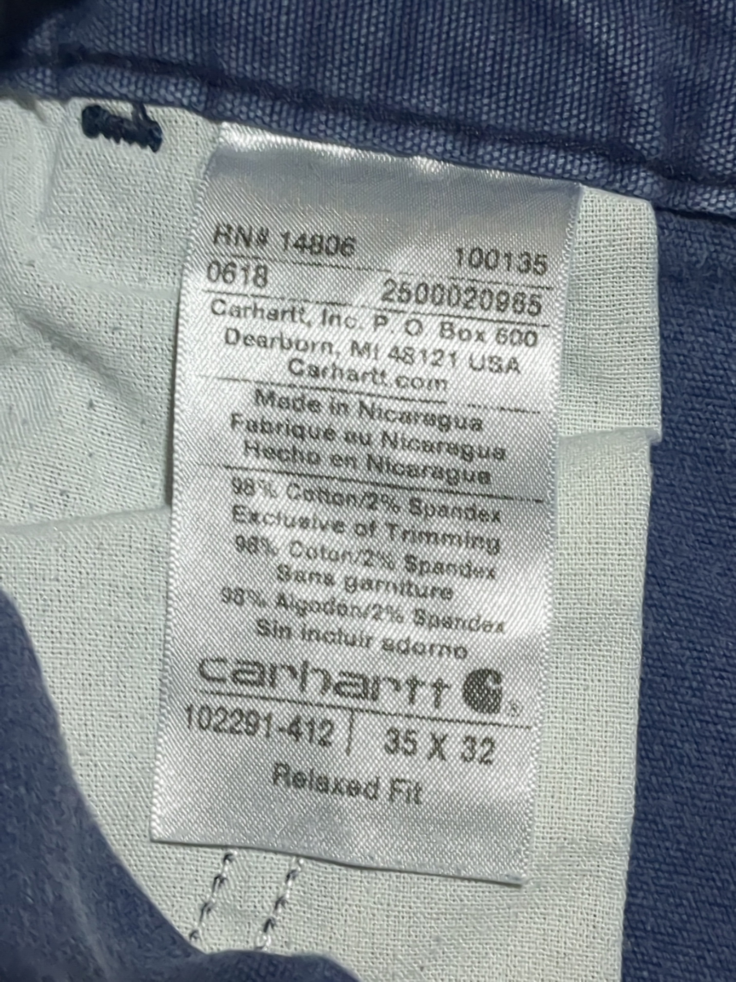Carhartt Rugged Flex Relaxed Fit Canvas Work Pant - (W36 x L42)