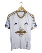 2015-16 Swansea City Adidas Home Shirt #10 A.Ayew - (S)