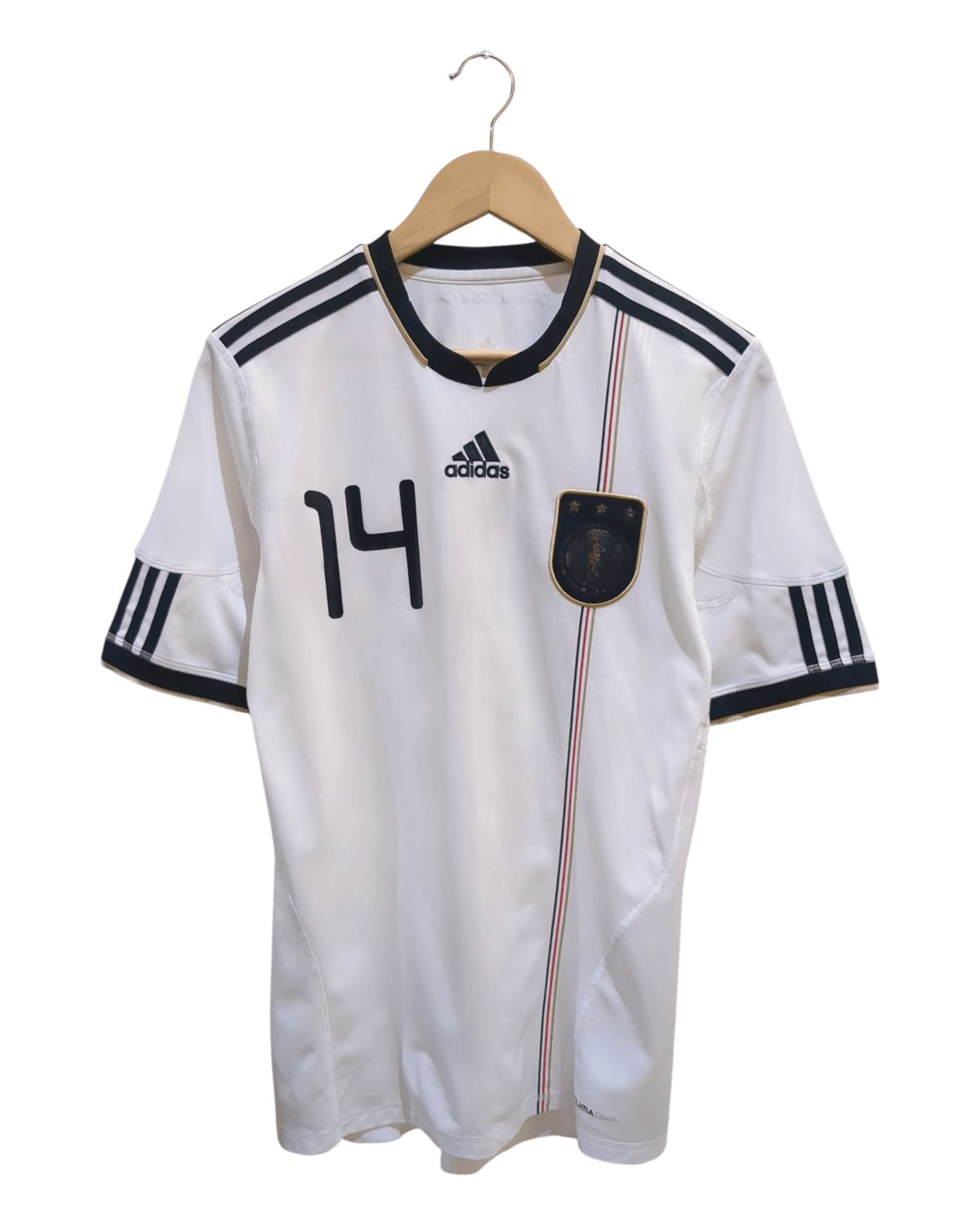 2010-11 Germany Adidas Home Shirt #14 Badstuber - (S)