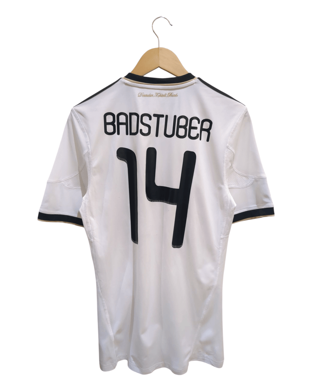 2010-11 Germany Adidas Home Shirt #14 Badstuber - (S)