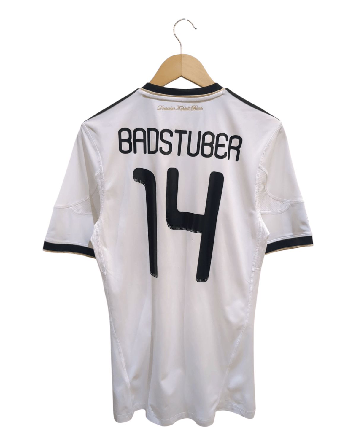 2010-11 Germany Adidas Home Shirt #14 Badstuber - (S)