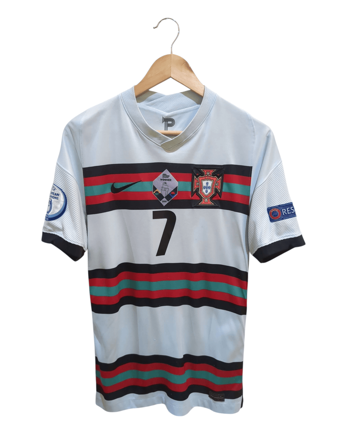 2020-21 Portugal Nike Away Shirt #7 Ronaldo - (S)
