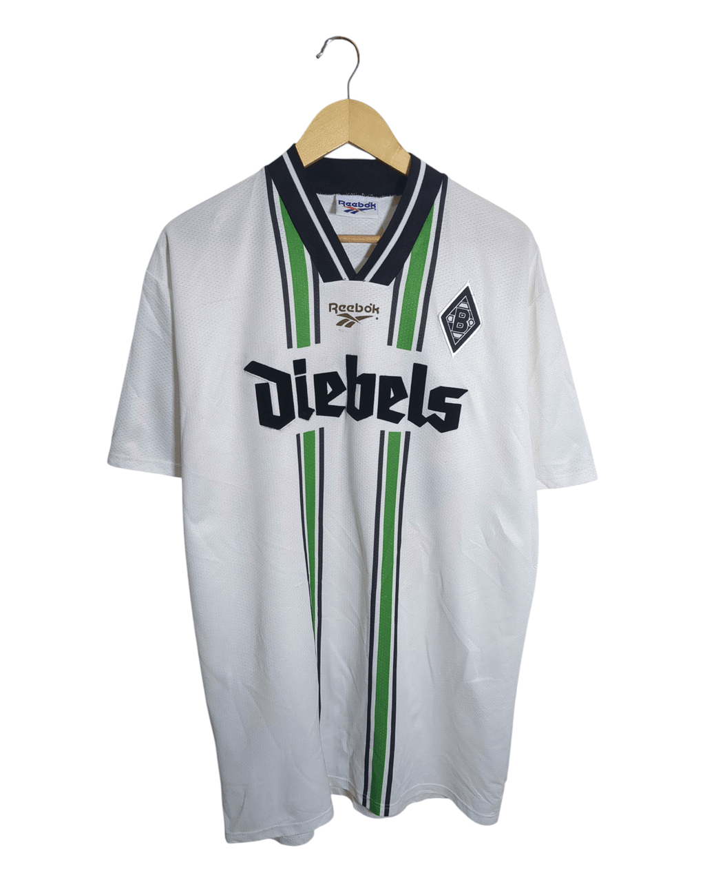 1996-97 Borussia Monchengladbach Reebok Home Shirt #30 - (L)