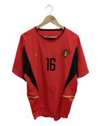 2002-04 Belgium Nike Home Shirt #16 Van Buyten - (M)
