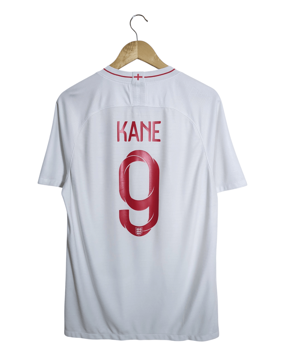 2018-19 England Nike Home Shirt #9 Kane - (L)