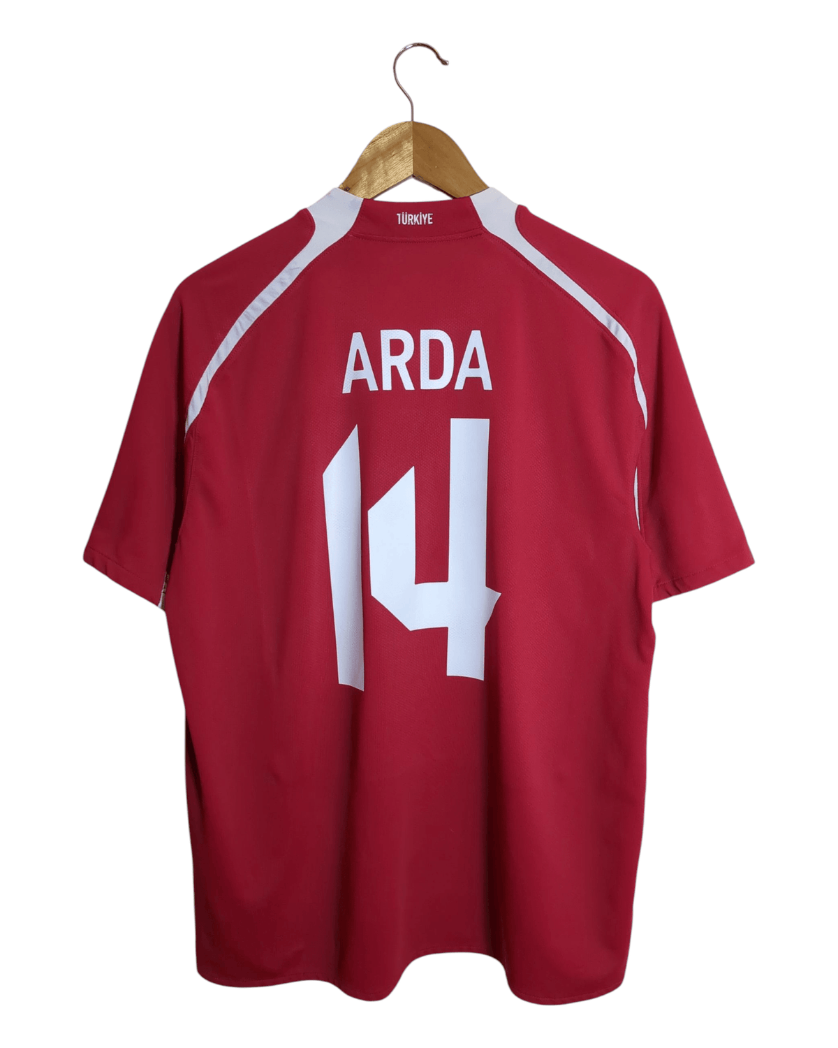 2008-10 Turkey Nike Home Shirt #14 Arda - (L)
