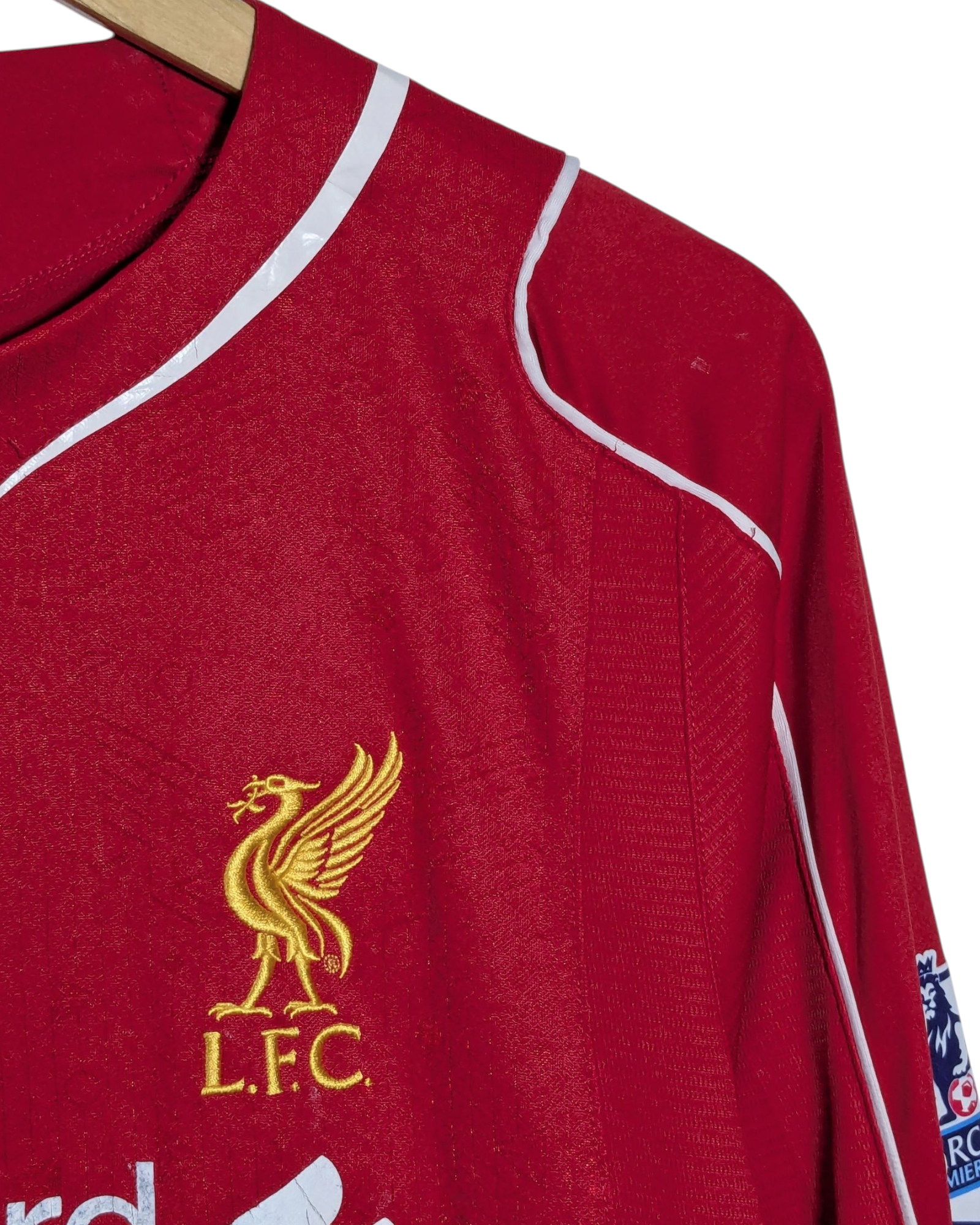 2014-15 Liverpool Warrior Home L/S Shirt #15 Sturridge - (L)