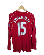 2014-15 Liverpool Warrior Home L/S Shirt #15 Sturridge - (L)