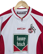 2003-04 FC Koln Saller Home Shirt #10 Podolski - (S)