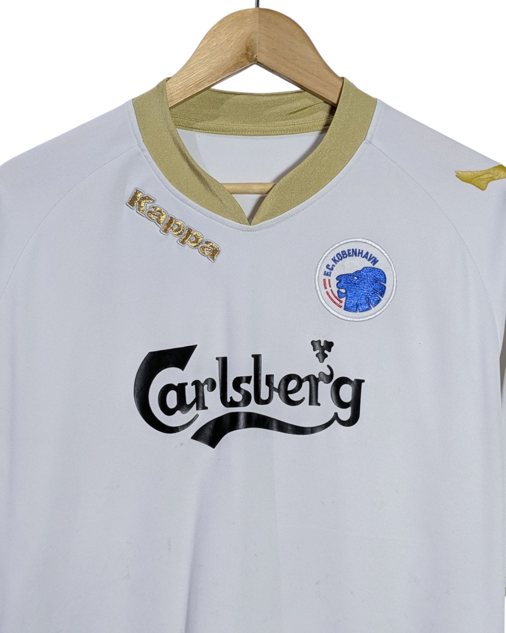 2007-08 FC Copenhagen Kappa Cup Home Shirt #8 Silberbauer - (L)