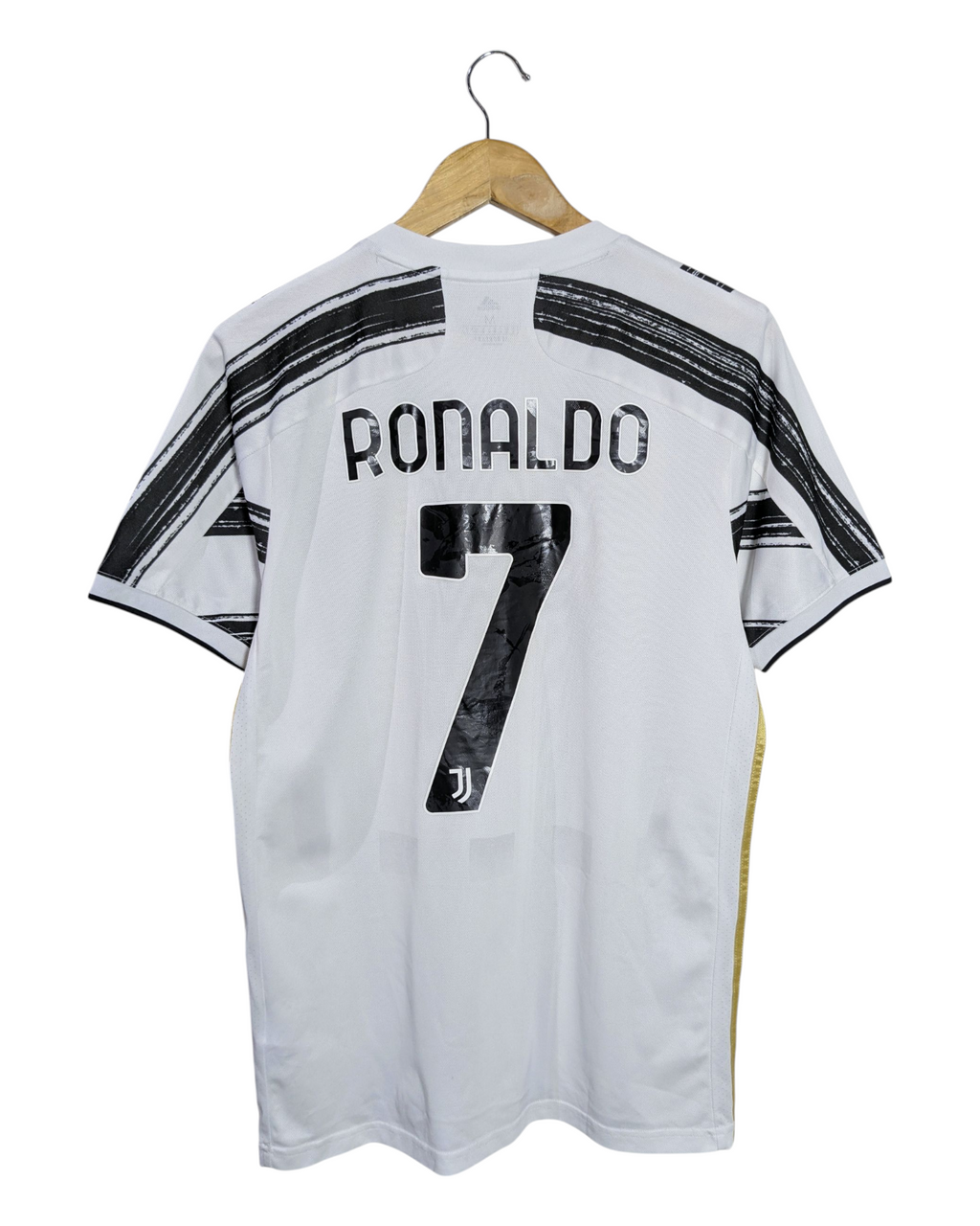 2020-21 Juventus Adidas Home Shirt #7 Ronaldo - (M)