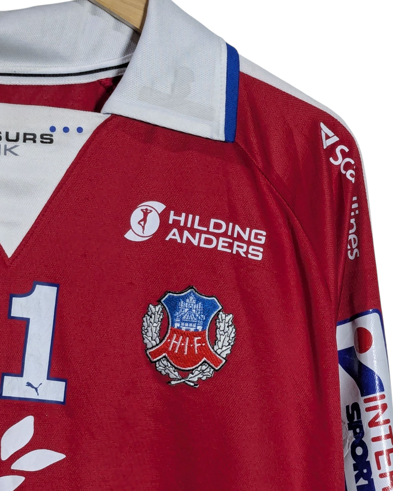 2004 Helsingborgs IF Puma Signed Home L/S Shirt #11 - (L)