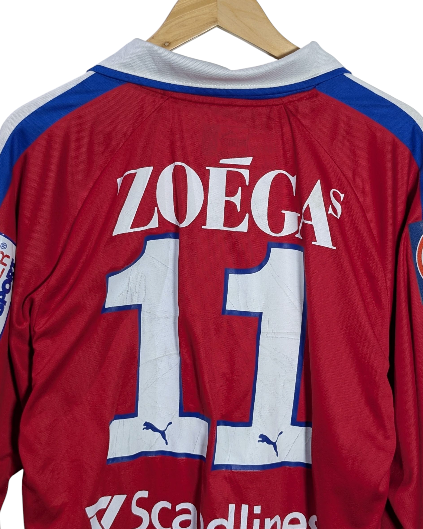 2004 Helsingborgs IF Puma Signed Home L/S Shirt #11 - (L)