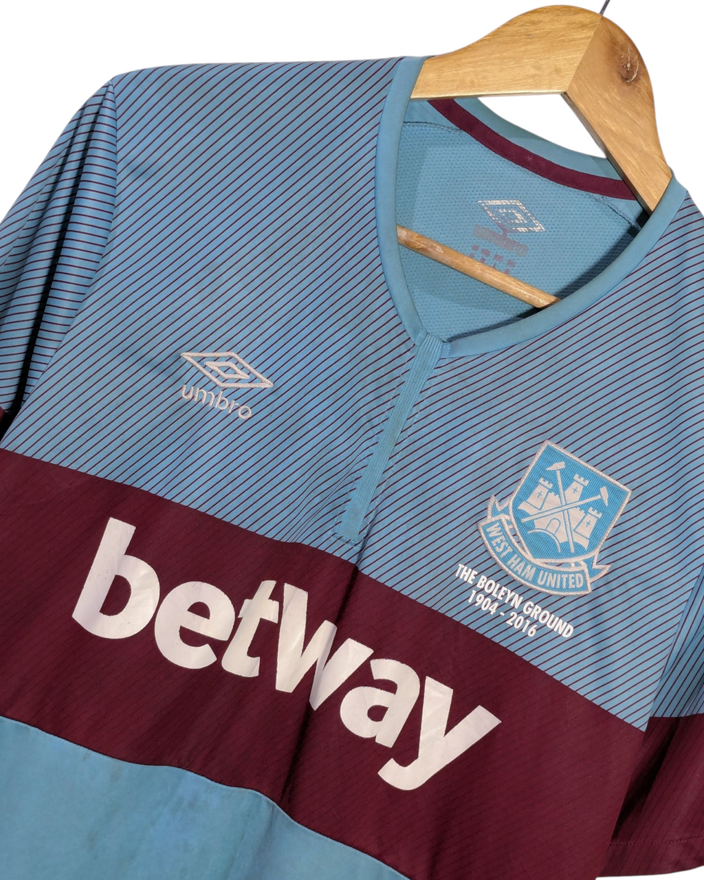 2015-16 West Ham Umbro 'Boleyn' Away Shirt - (M)
