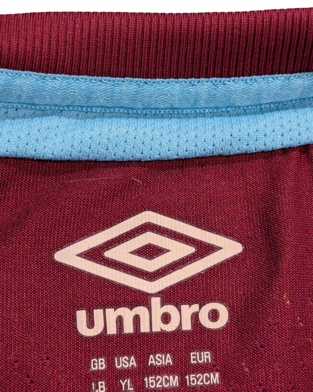 2015-16 West Ham Umbro 'Boleyn' Home Shirt - (L.Boys)