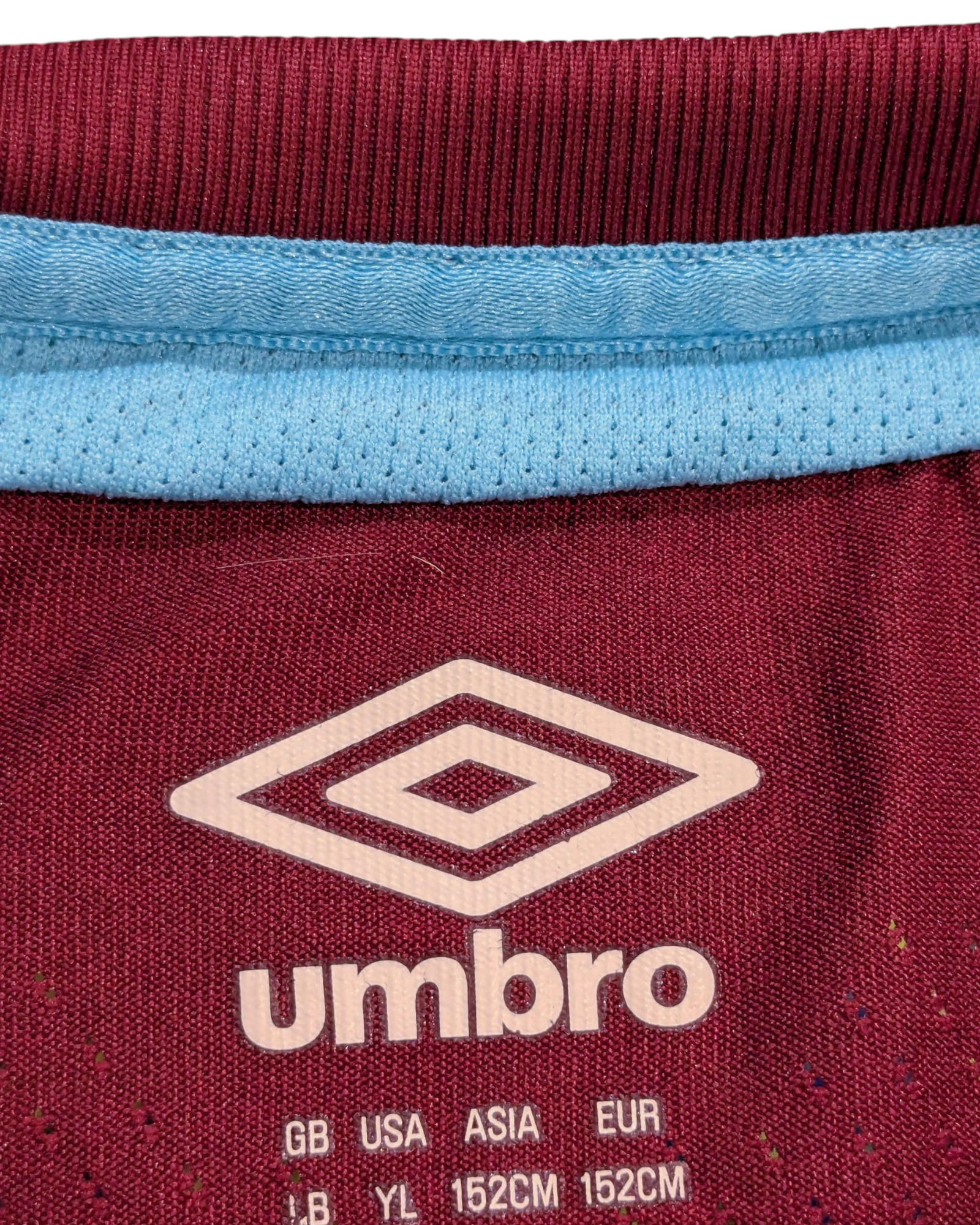 2015-16 West Ham Umbro 'Boleyn' Home Shirt - (L.Boys)