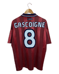 1997-99 England Umbro Away Shirt #8 Gascoigne - (L)