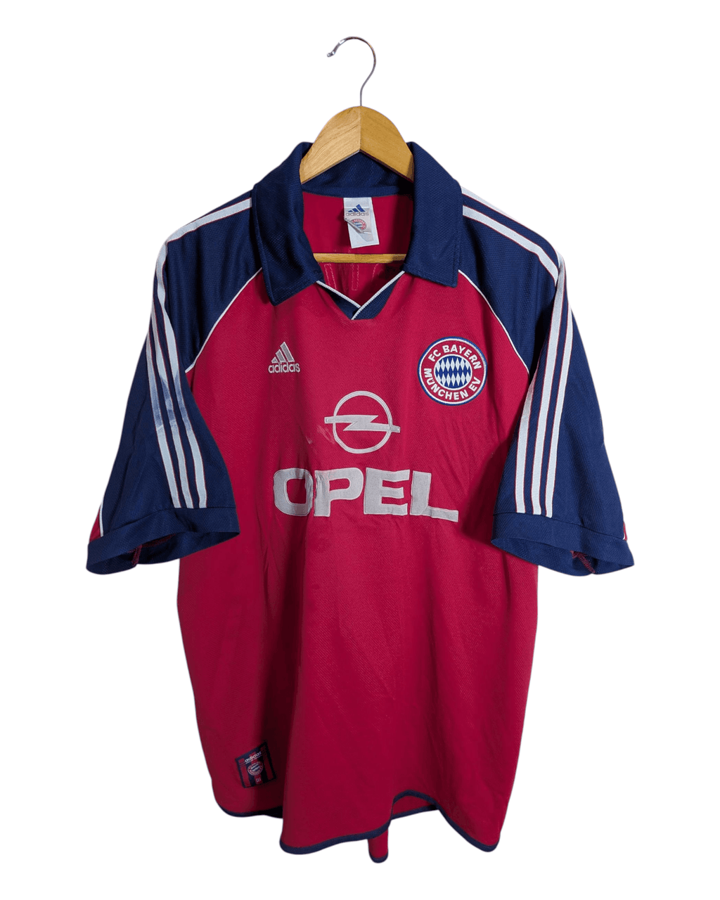 1999-01 Bayern Munich Adidas Home Shirt #11 Effenberg - (XL)