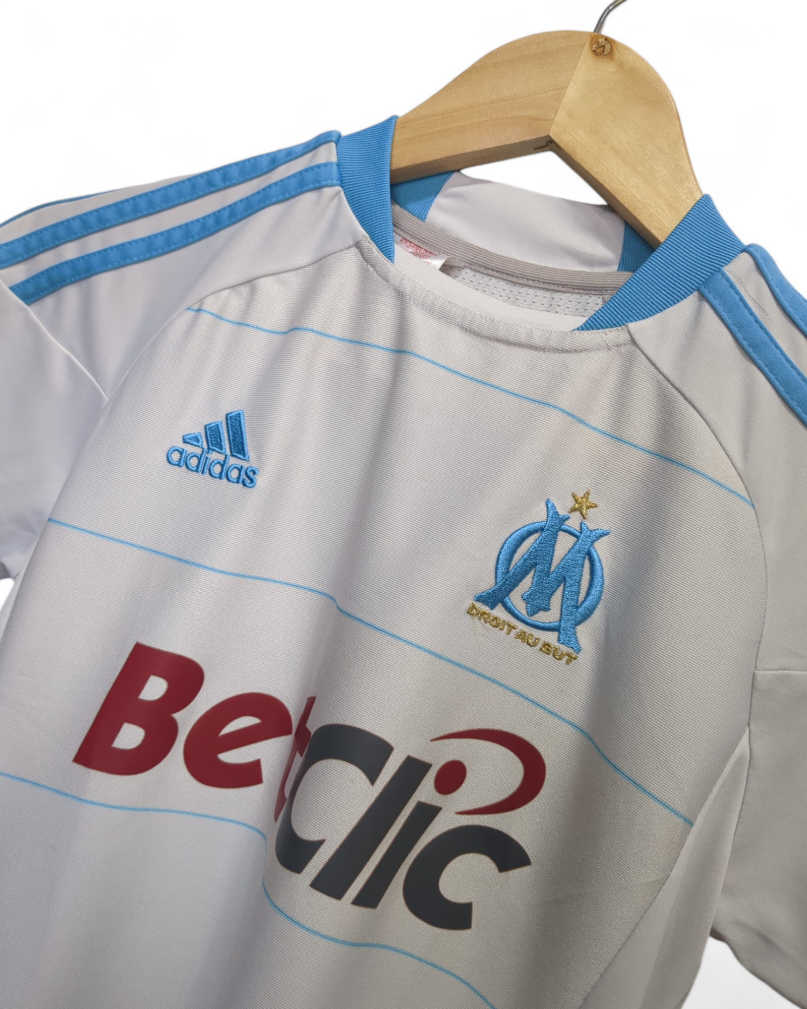 2010-11 Adidas Olympique Marseille Home Shirt #8 Lucho - (XS)