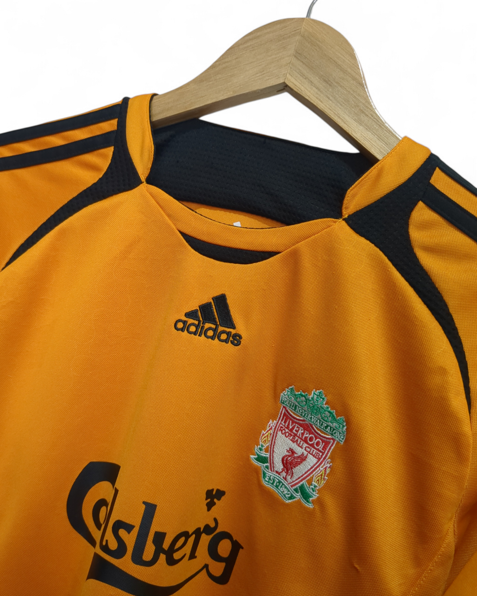 2006-07 Adidas Liverpool Goalkeeper L/S Shirt - (S)