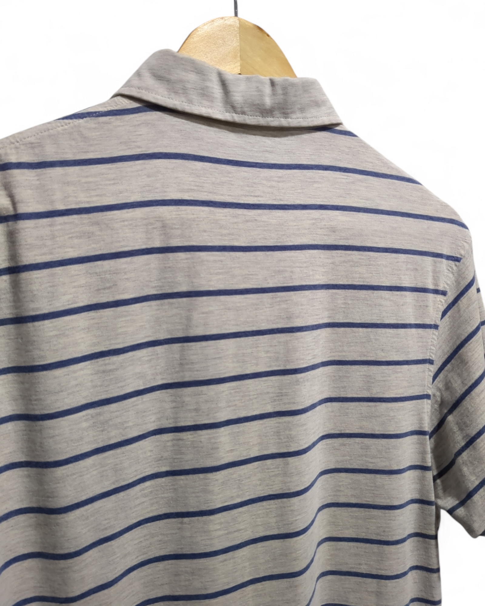 Burberry 00s Striped Polo Tee - (M)