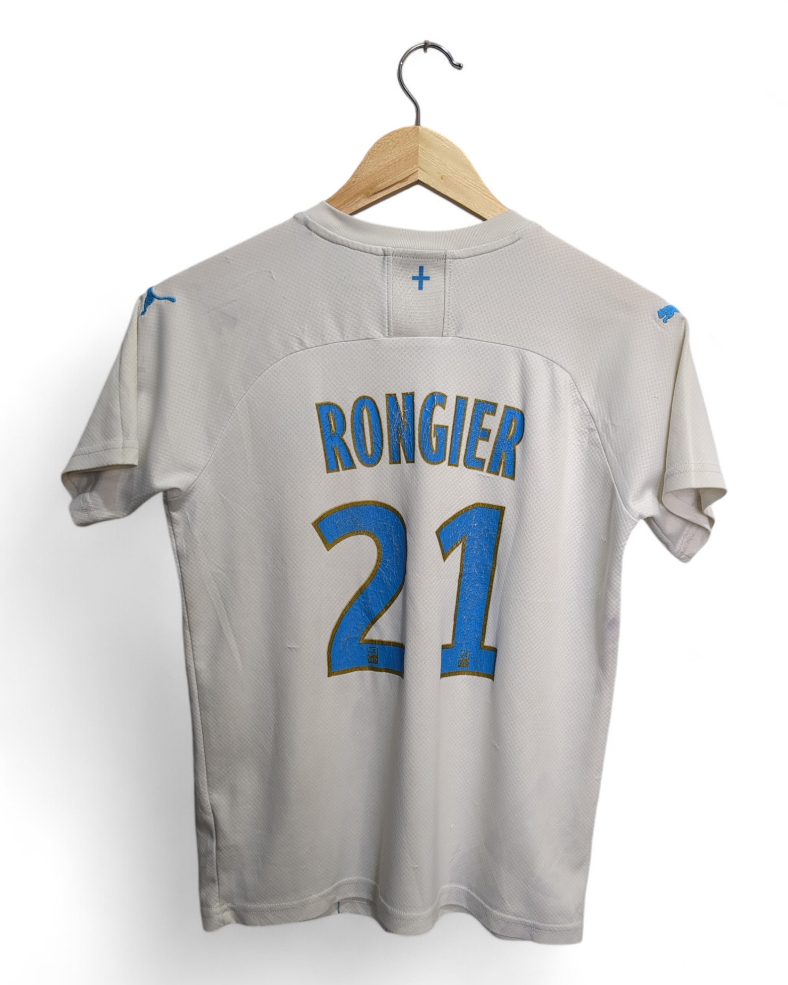 2019-20 Puma Olympique Marseille Home Shirt #21 Rongier - (S)