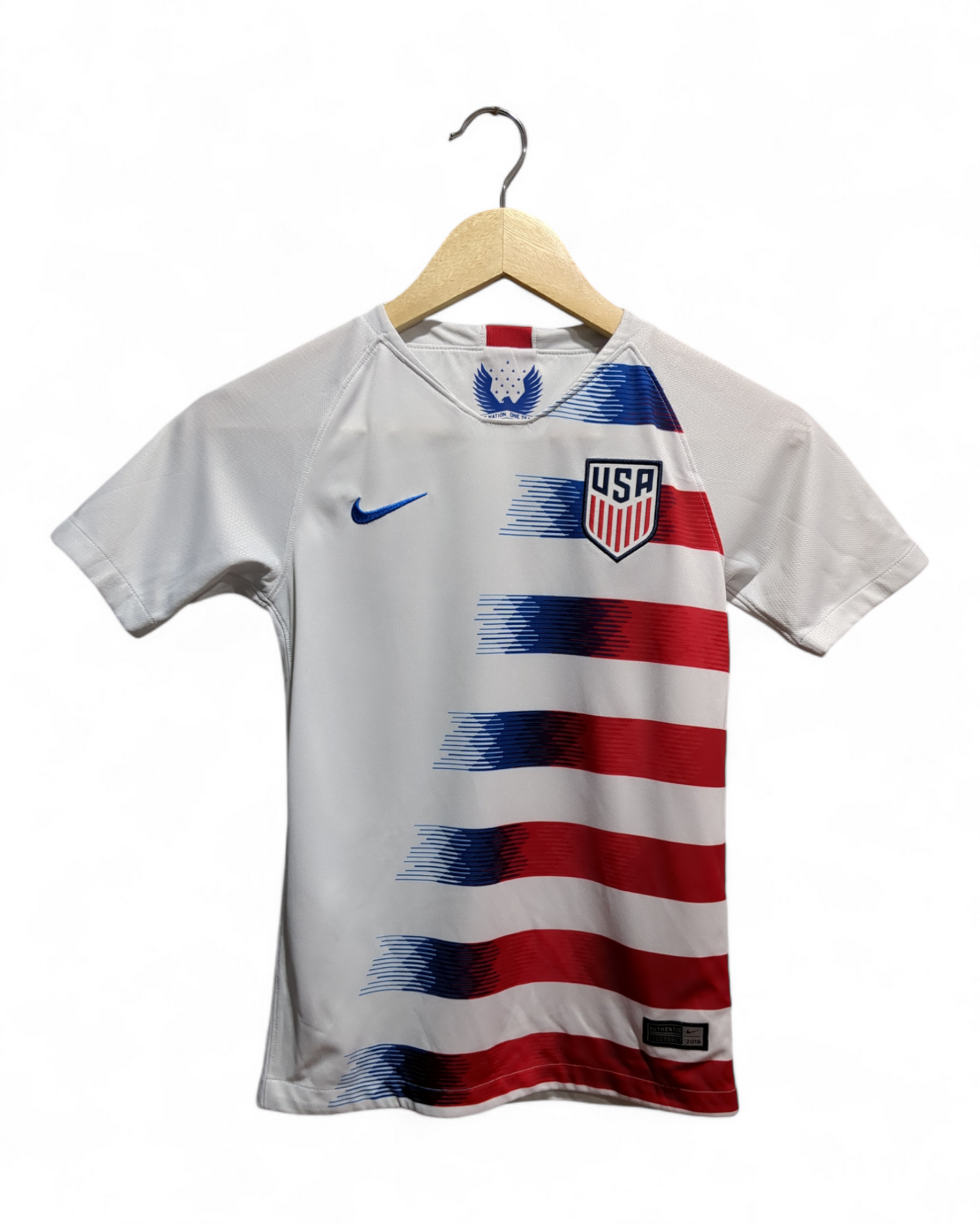 Nike USA 2018 Home Shirt Kids The Cold Hills Retro Store