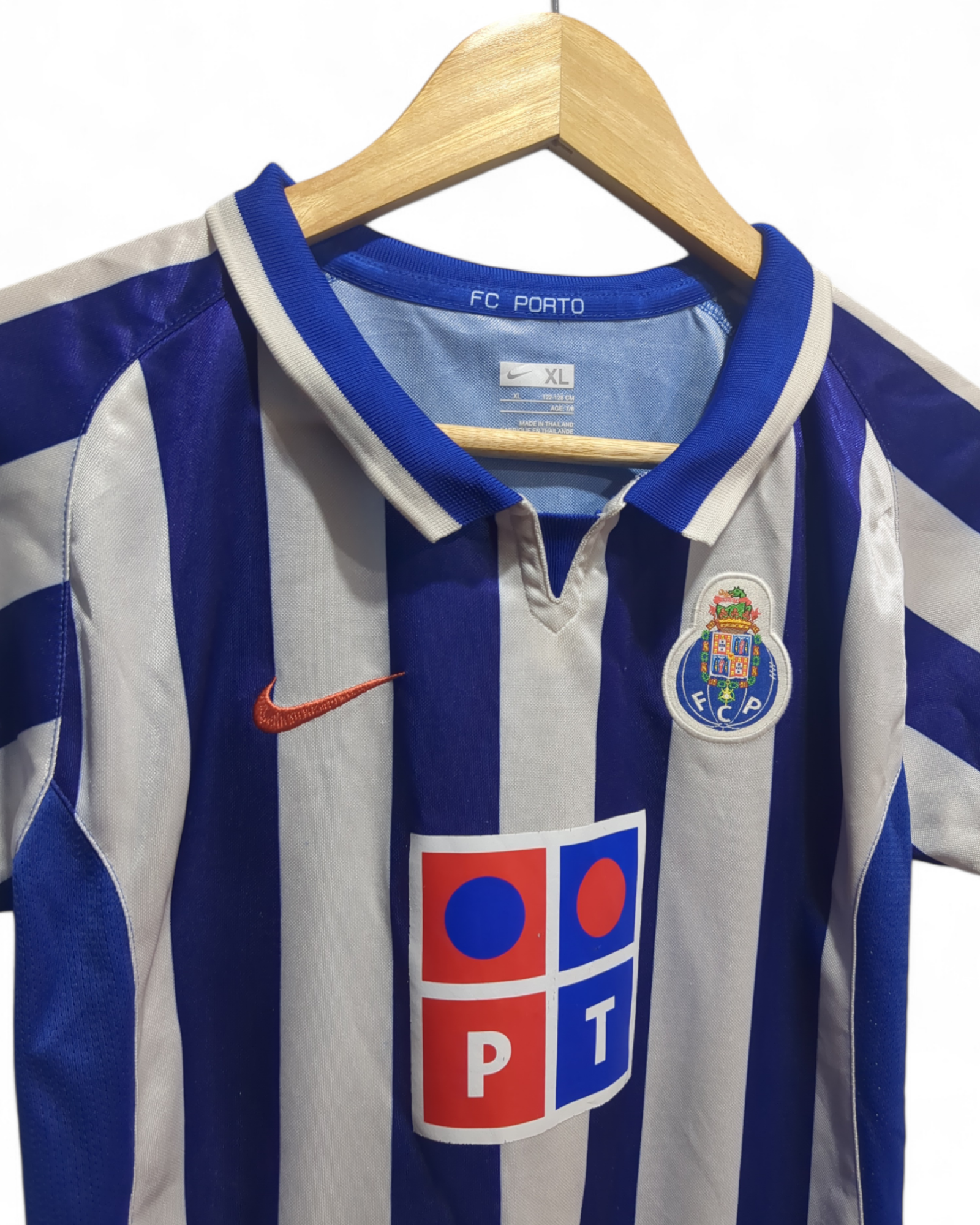2007-08 Nike Porto Home Shirt - (XS)