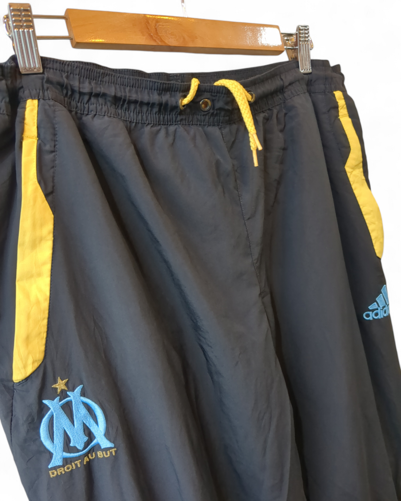2009-10 Adidas Olympique Marseille Trackpant - (W34 x L40)