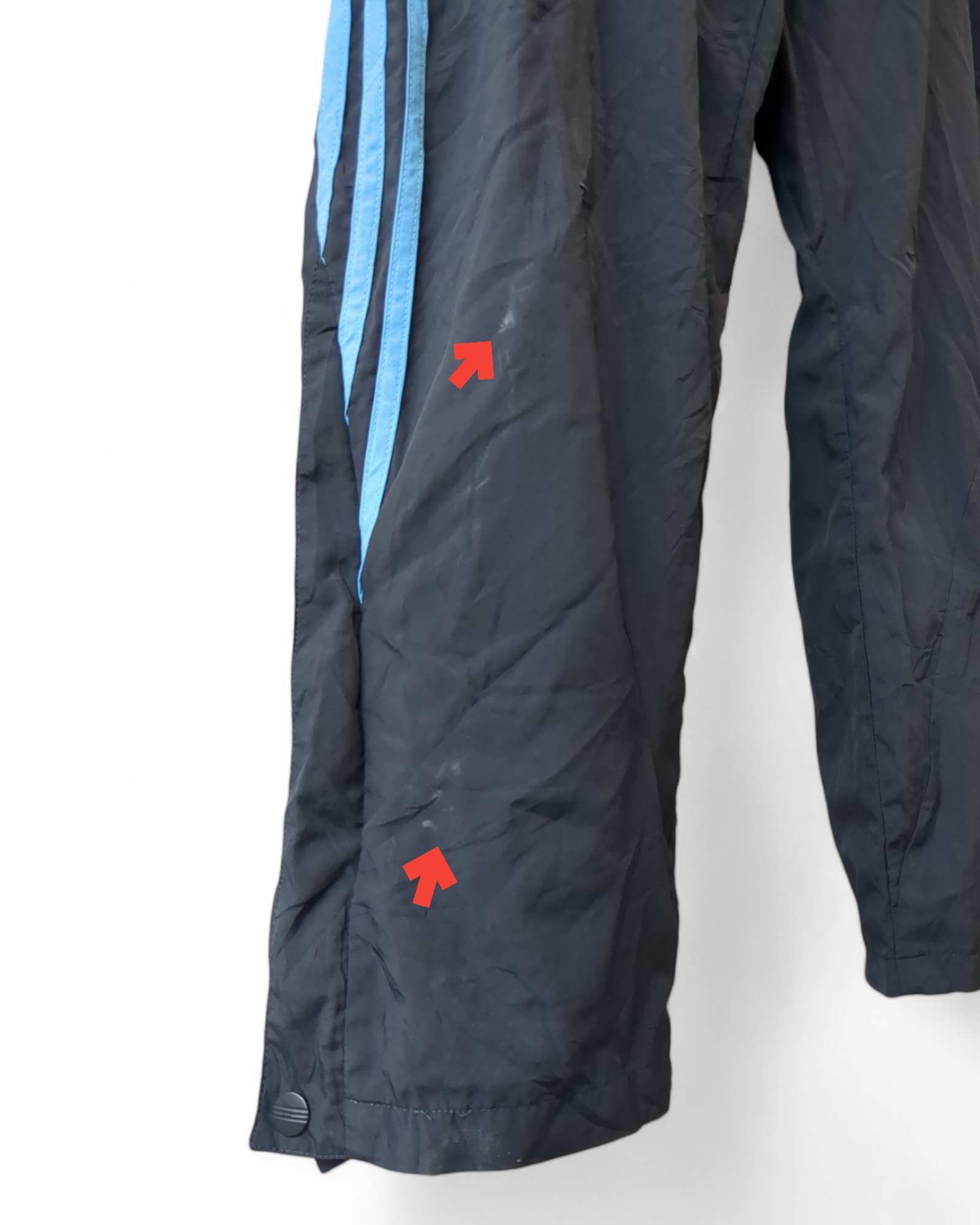 2009-10 Adidas Olympique Marseille Trackpant - (W34 x L40)
